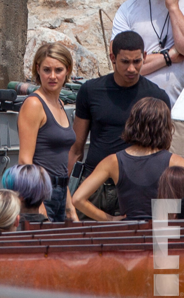 Allegiant, Shailene Woodley, Keiynan Lonsdale, Octavia Spencer, Ansel Elgort, Zoe Kravitz, EXCLUSIVE Allegiant, Shailene Woodley, Keiynan Lonsdale, Octavia Spencer, Ansel Elgort, Zoe Kravitz, EXCLUSIVE